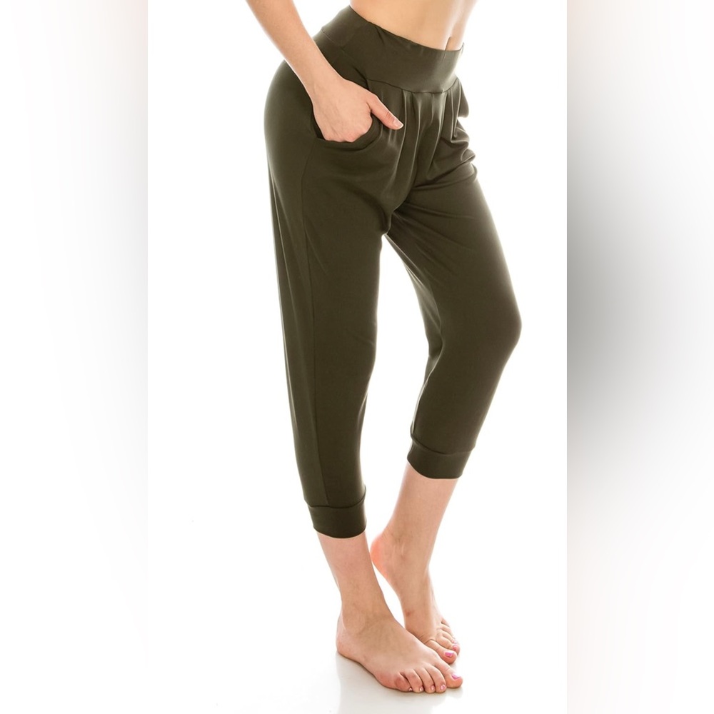 COPY - Jogger yoga carpi exercise loose fit casual pants with side pockets XL